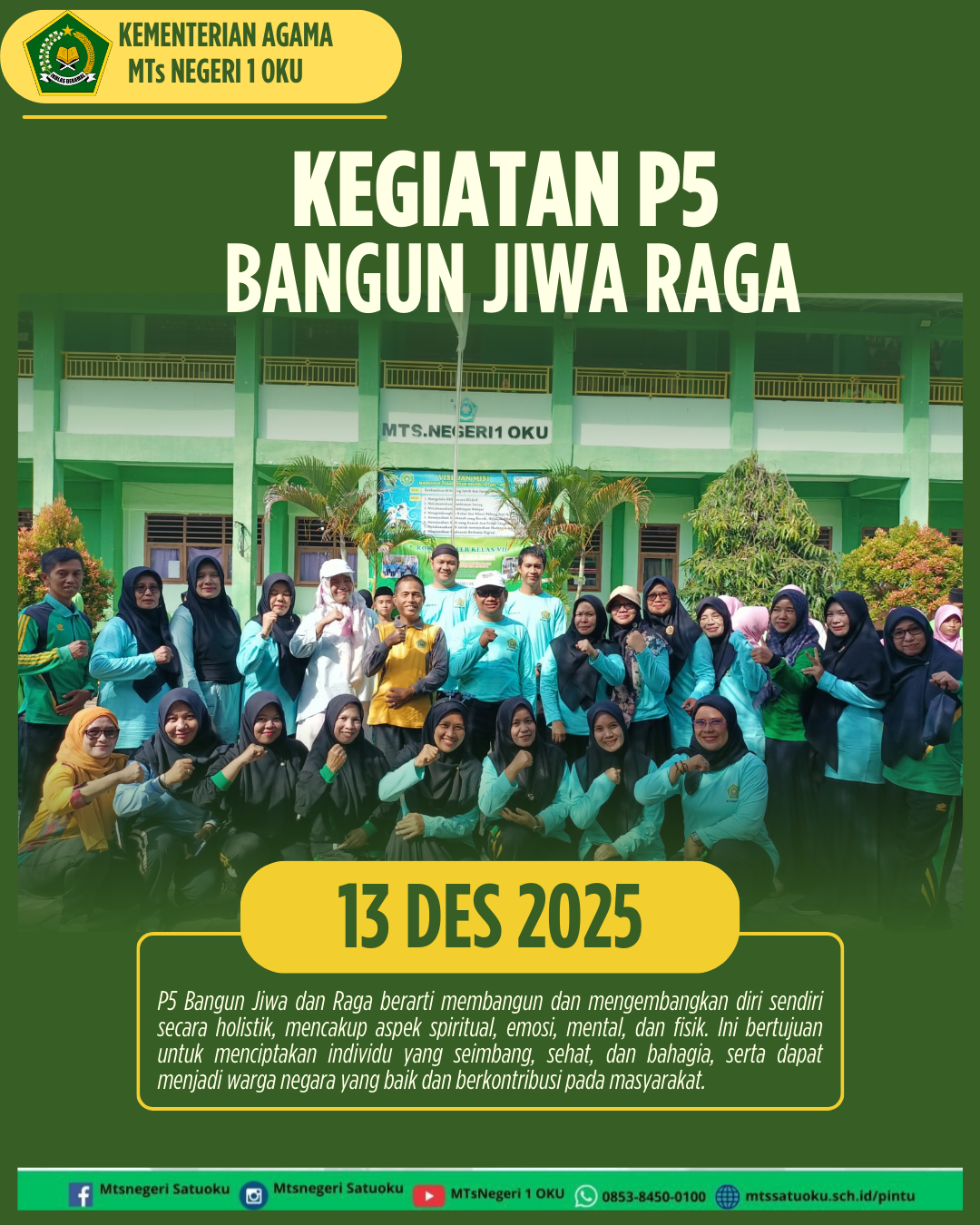PELAKSANAAN P5 BANGUNLAH JIWA RAGA