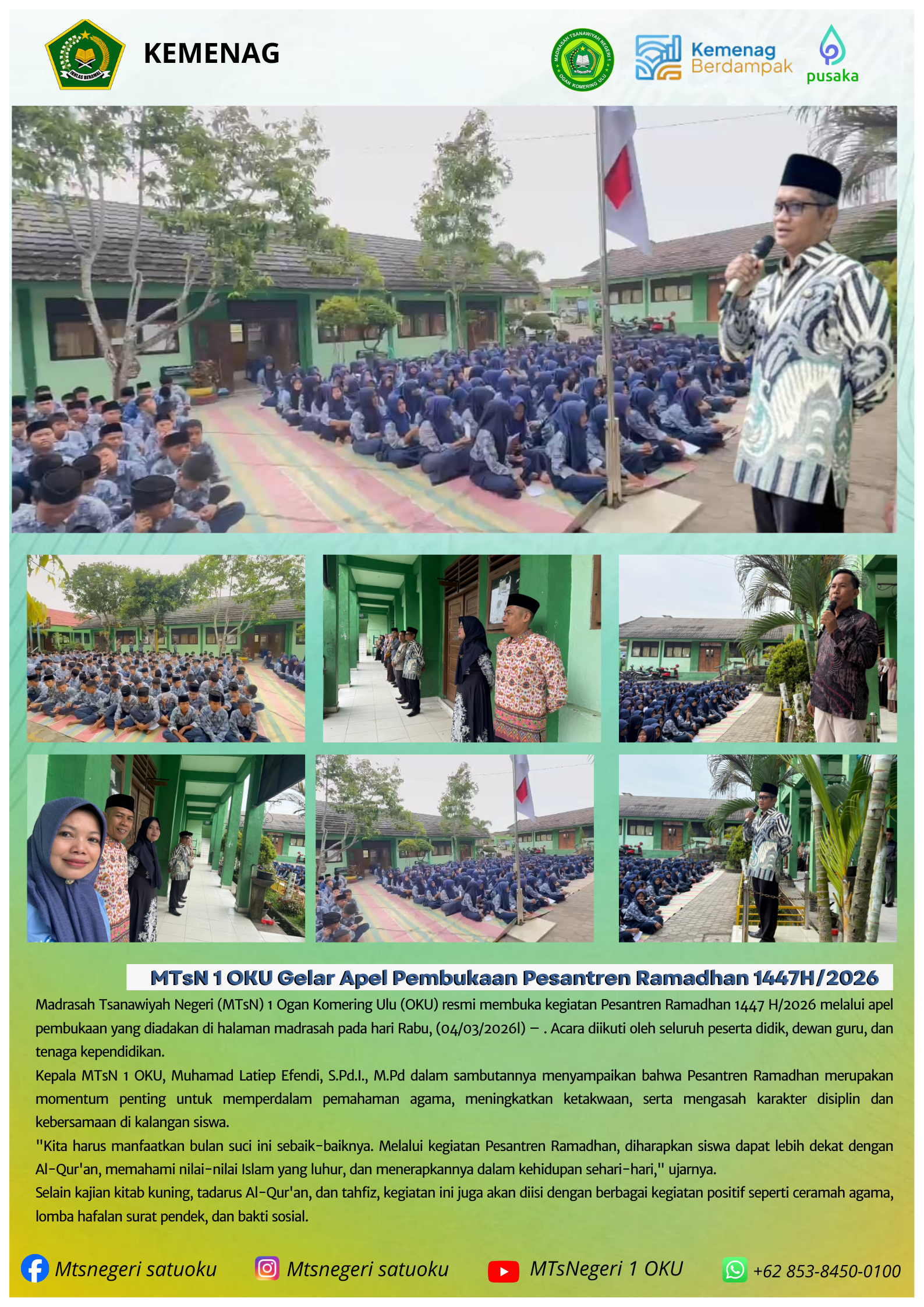 Apel Pembukaan Pesantren Ramadhan 1447 H / 2026