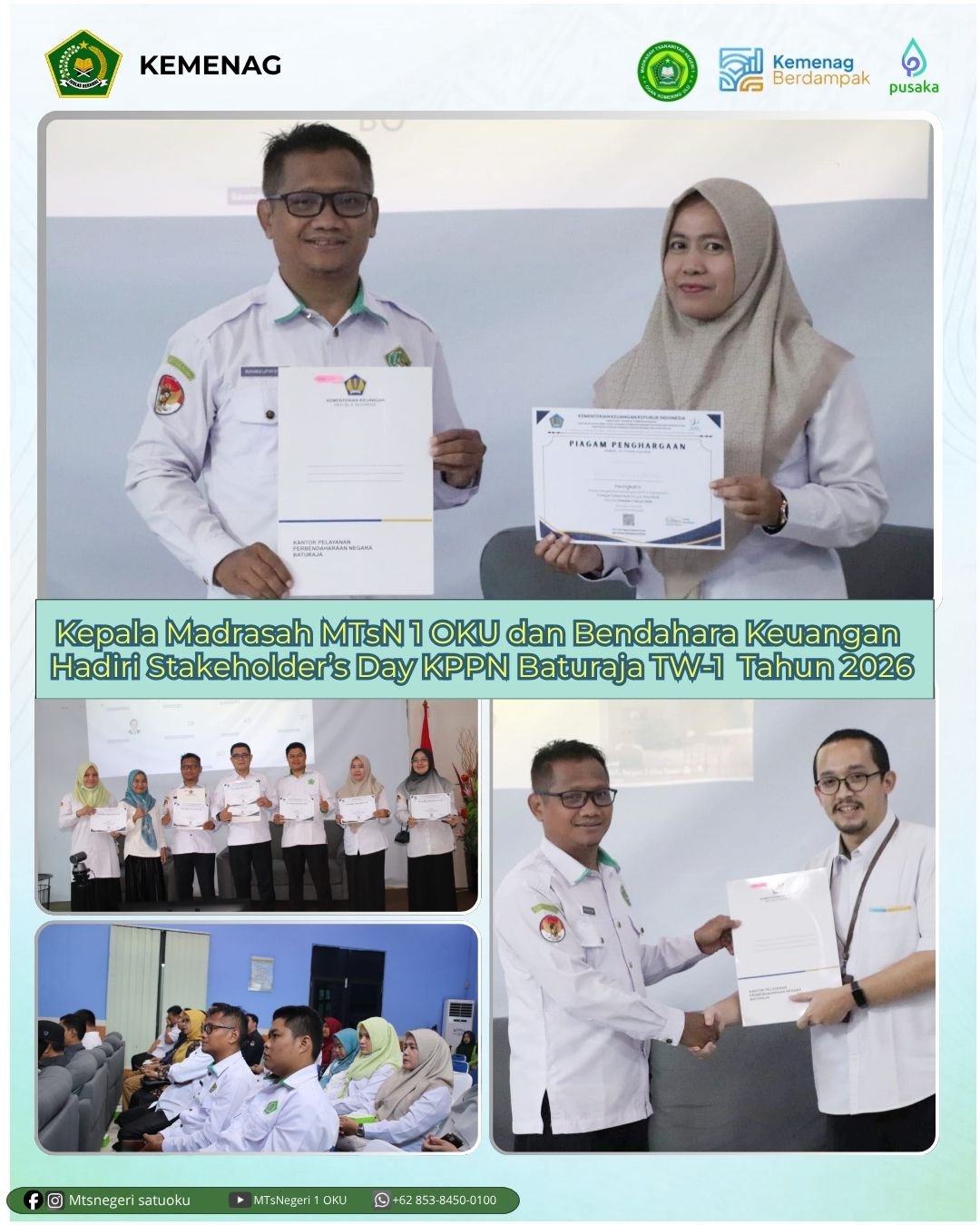 Piagam Penghargaan Keuangan