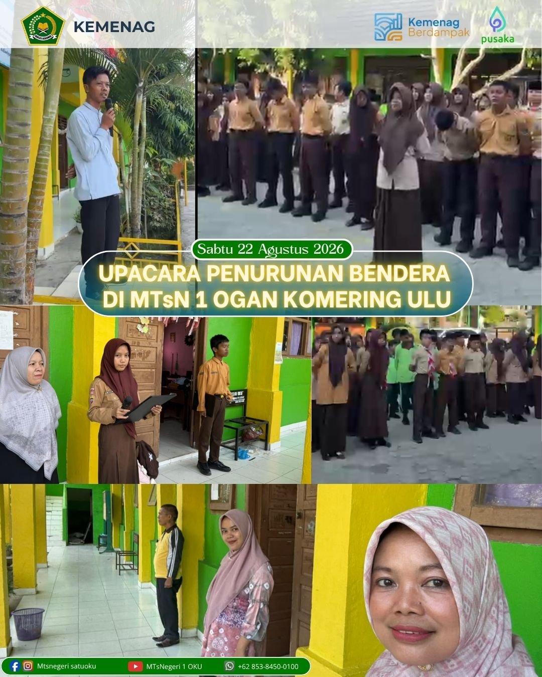 Upacara Penurunan Bendera