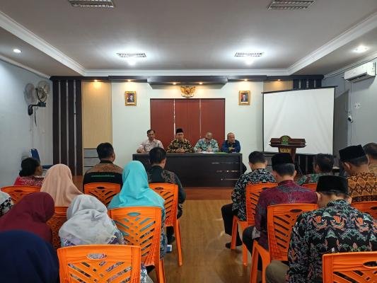 MTs Negeri 1 OKU Ikuti Rapat Persiapan HAB Kemenag Kabupaten OKU