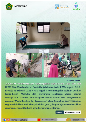 Gerakan Bersama Bersih-bersih Masjid (GEBER BBM)