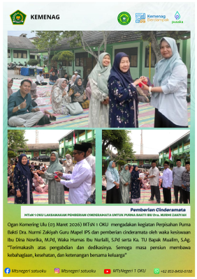 Pemberian Cinderamata