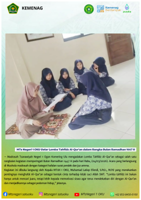 Lomba Tahfidz Qur'an